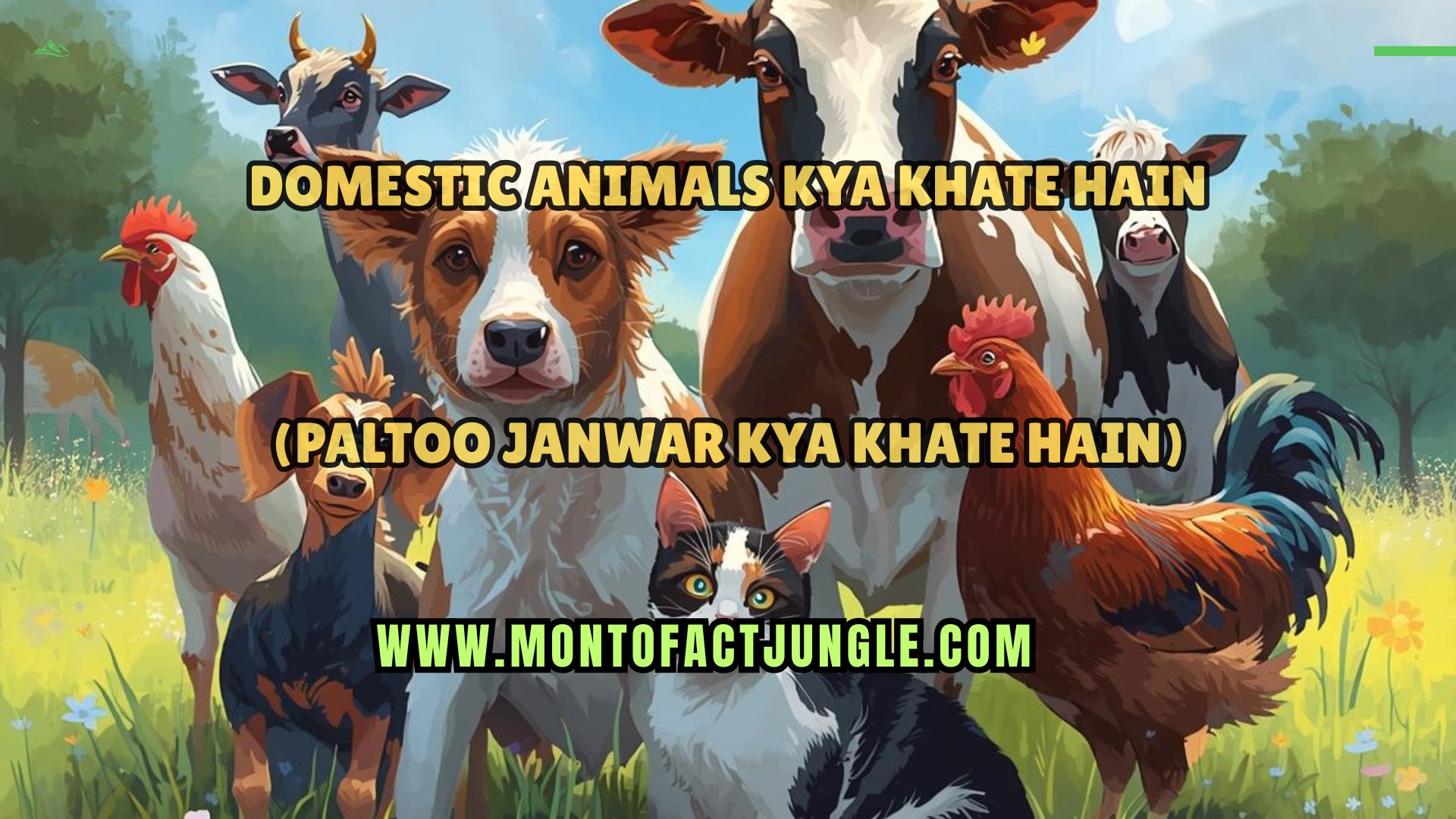 Domestic Animals Kya Khate Hain