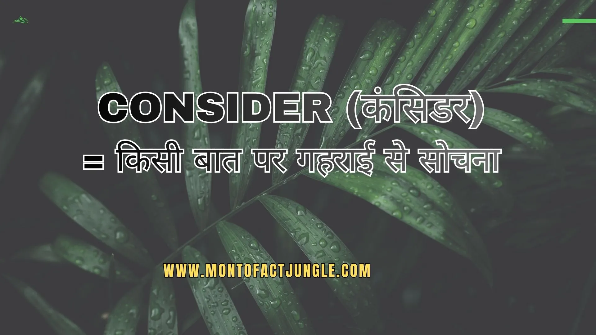 Consider Meaning in Hindi,का मतलब, आसान व्याख्या, Examples, Synonyms (with Examples)